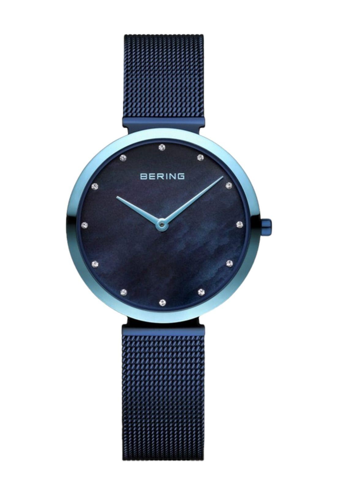 Reloj Bering 18132-398 Azul Mujer-0