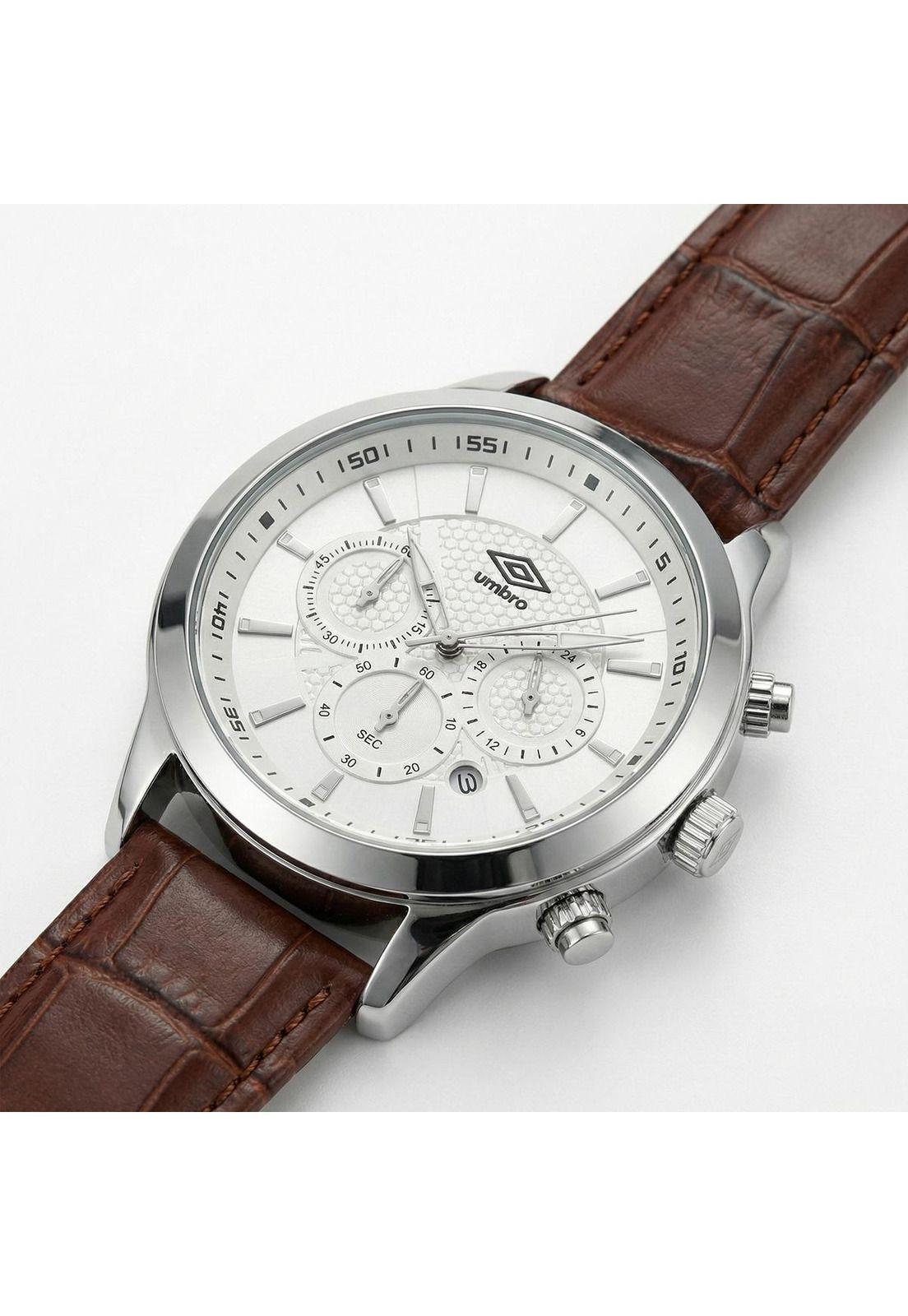 Reloj Análogo Hombre Umbro Plus Café UMBP-1500-83-2