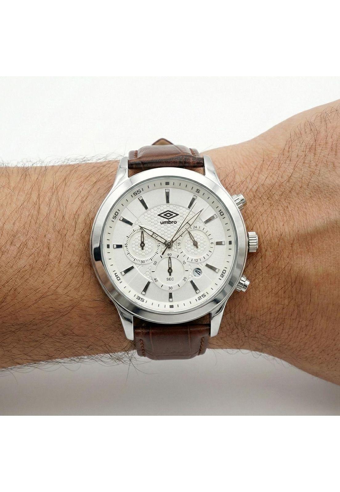 Reloj Análogo Hombre Umbro Plus Café UMBP-1500-83-4