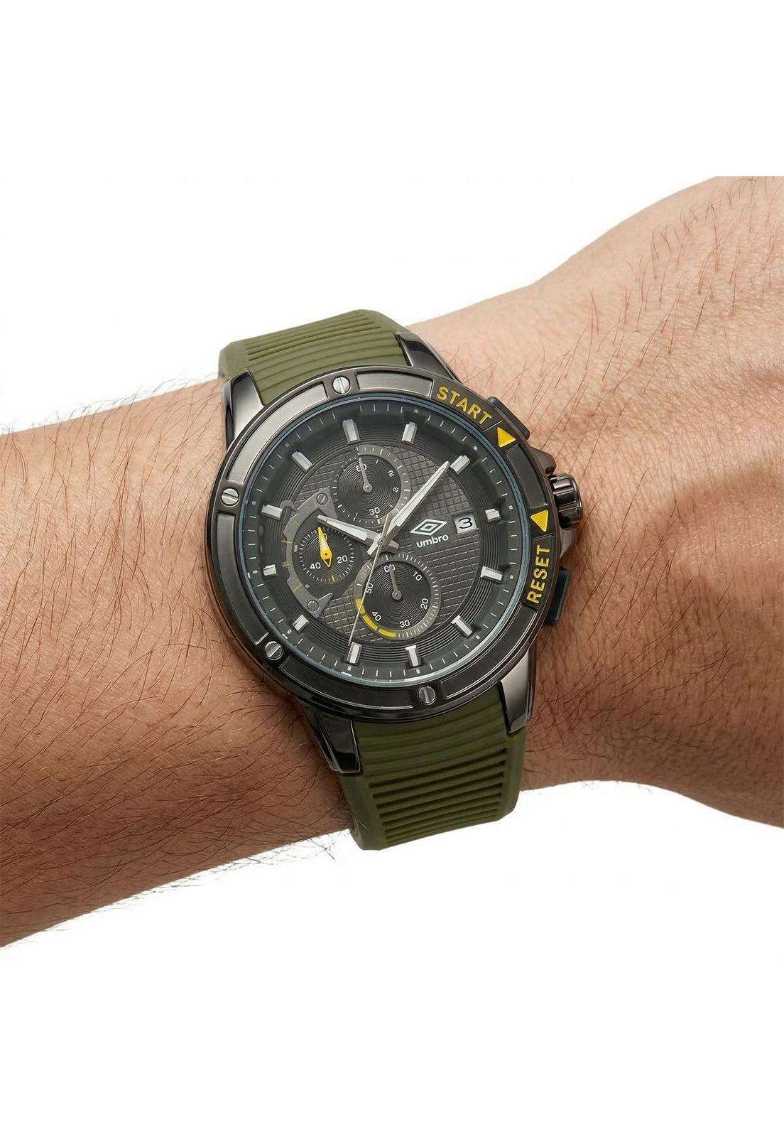 Reloj Análogo Hombre Umbro Plus Verde UMBP-1500-88-2