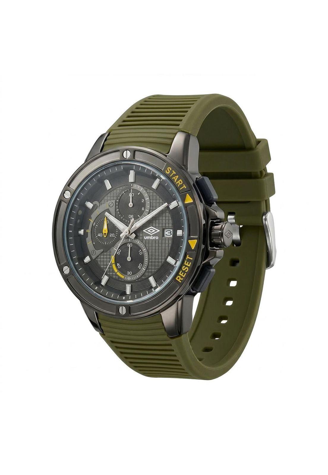 Reloj Análogo Hombre Umbro Plus Verde UMBP-1500-88-3