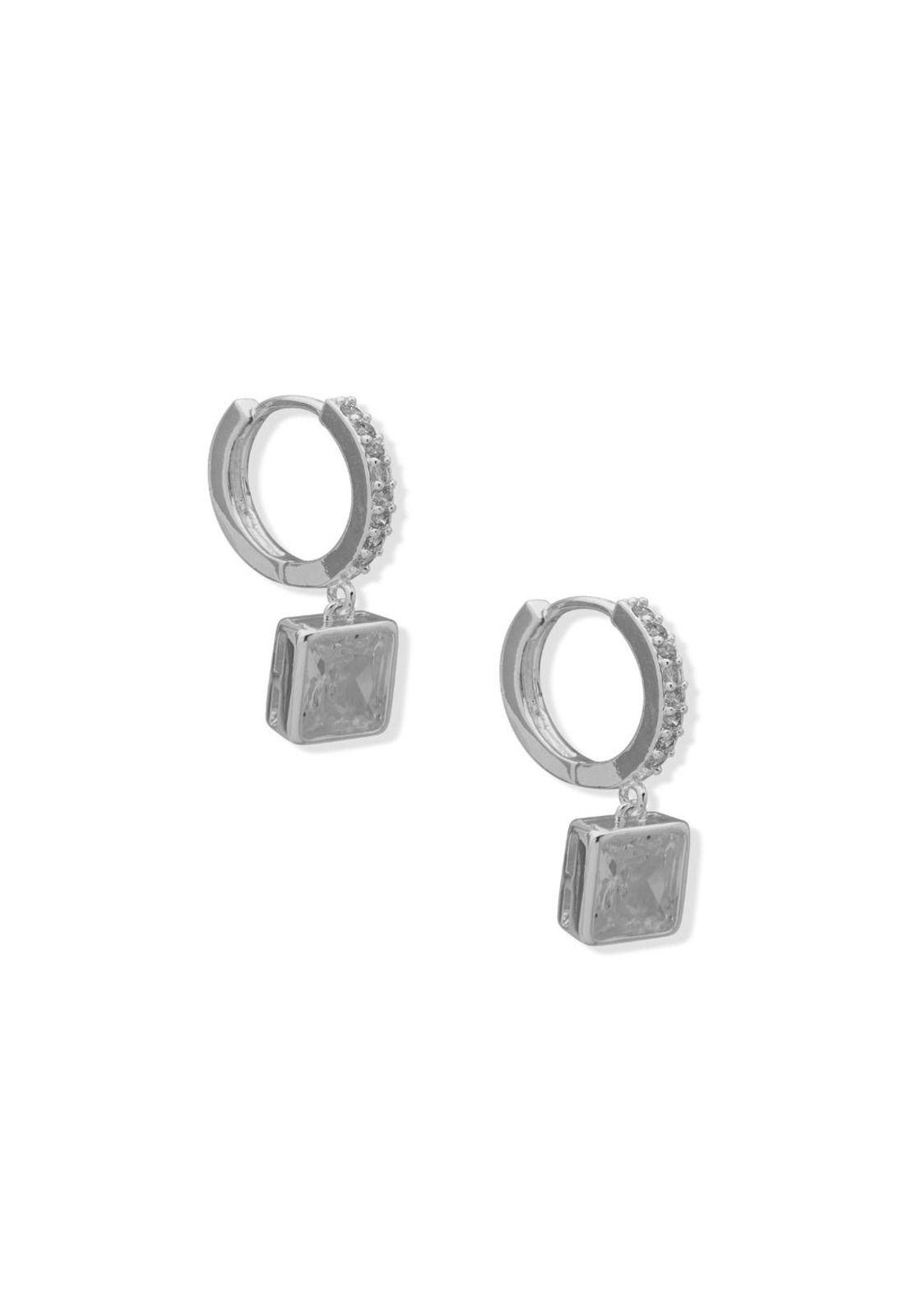 Aros Anne Klein Plateado Mujer 01G00694-1
