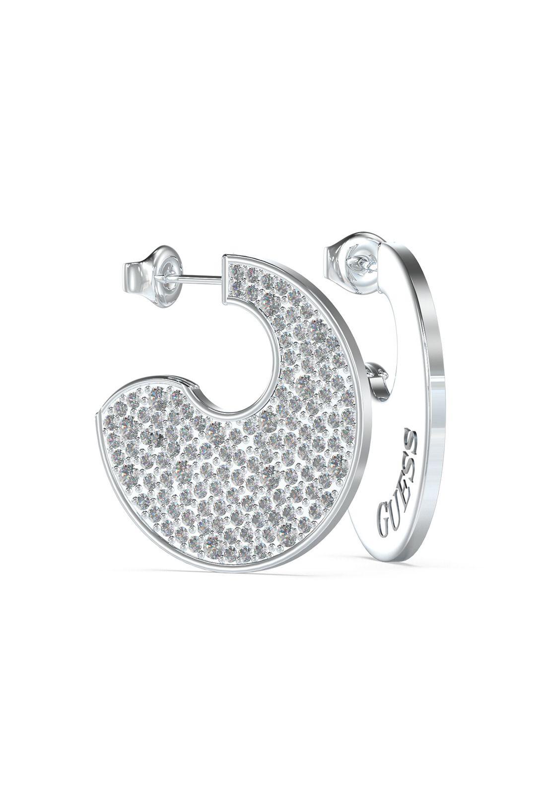 Aros Guess JUBE05229JWRHT-U Plateados-0