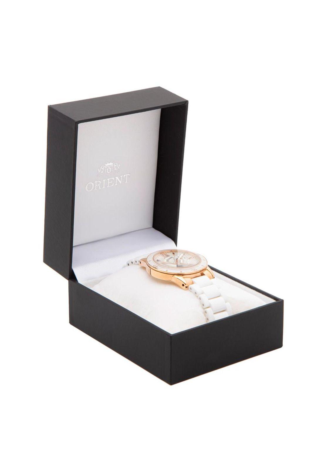 Reloj Orient FUT0F001W Blanco Mujer-4
