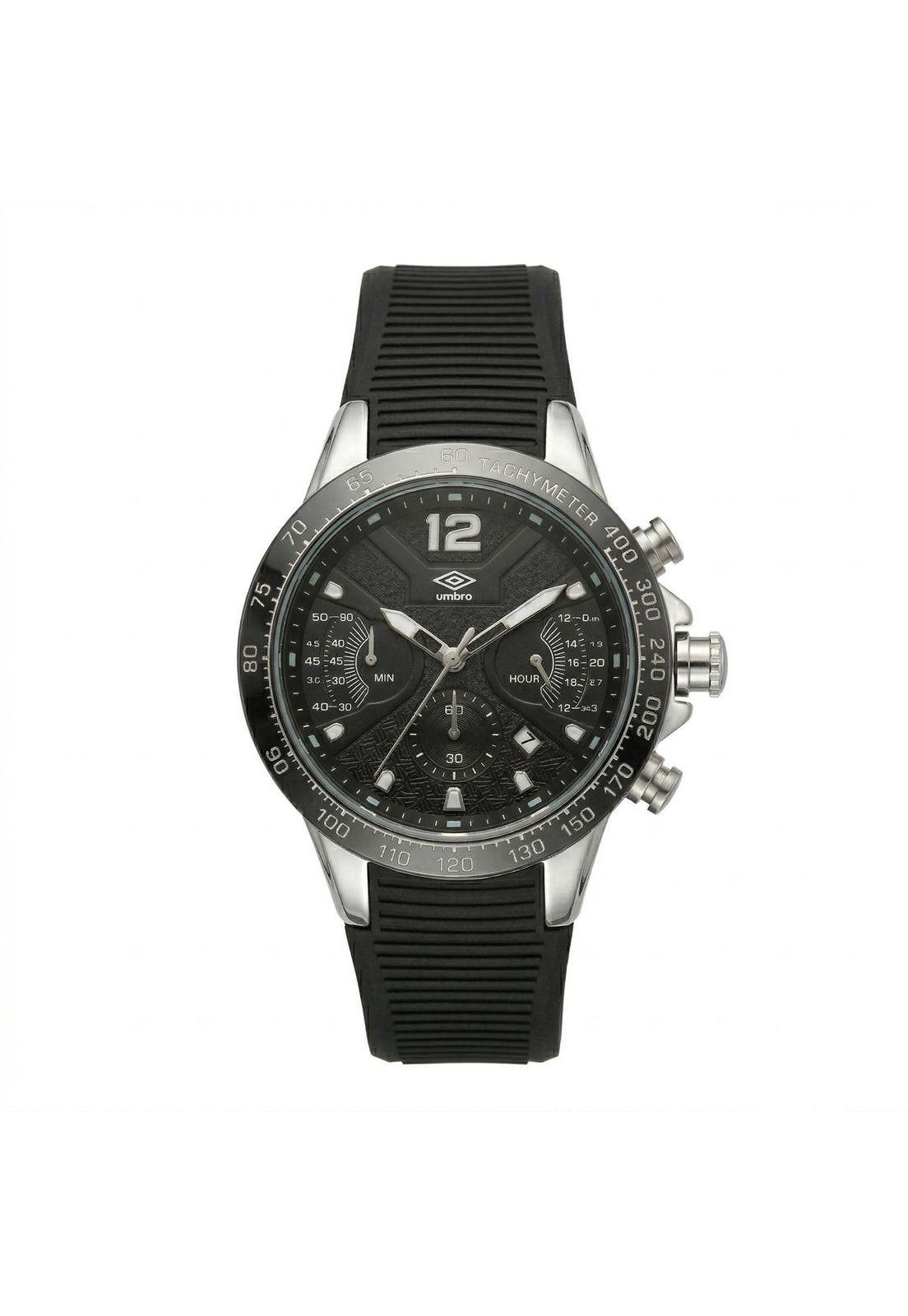 Reloj Análogo Hombre Umbro Plus Negro UMBP-1500-95-0