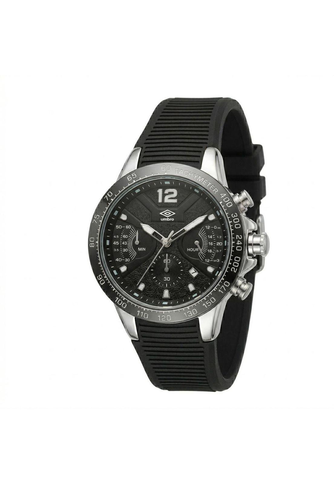 Reloj Análogo Hombre Umbro Plus Negro UMBP-1500-95-1
