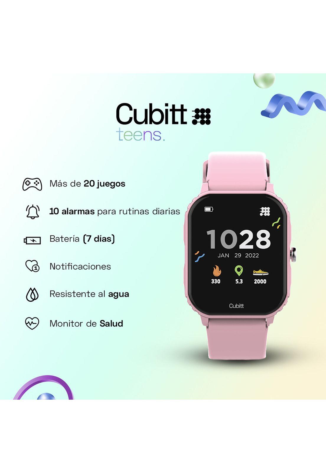 Reloj Smart Watch Cubitt CTTN-5 Juvenil Rosado-2
