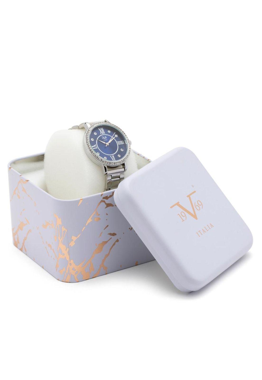 Reloj 19v69 Italia V1969-264-1 Plateado Mujer-3