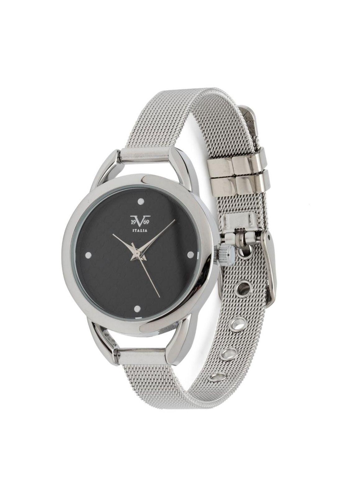 Reloj 19v69 Italia V1969-277-3 Plateado Mujer-2