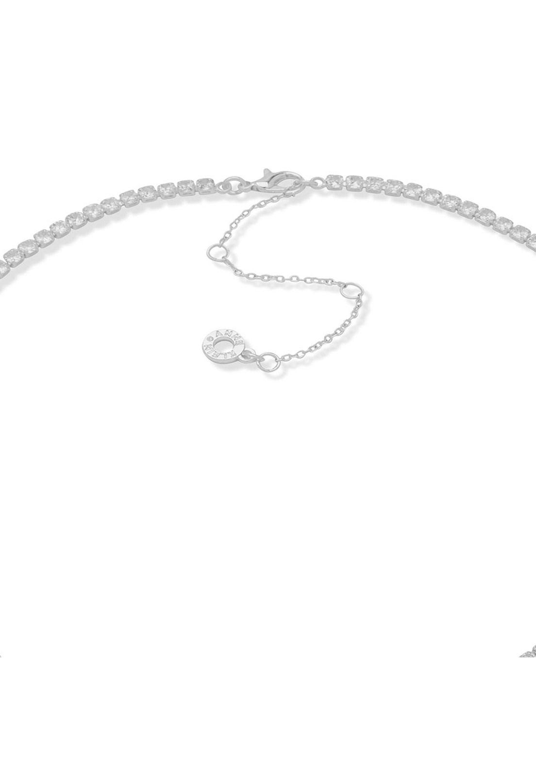 Collar Anne Klein Plateado Mujer-1