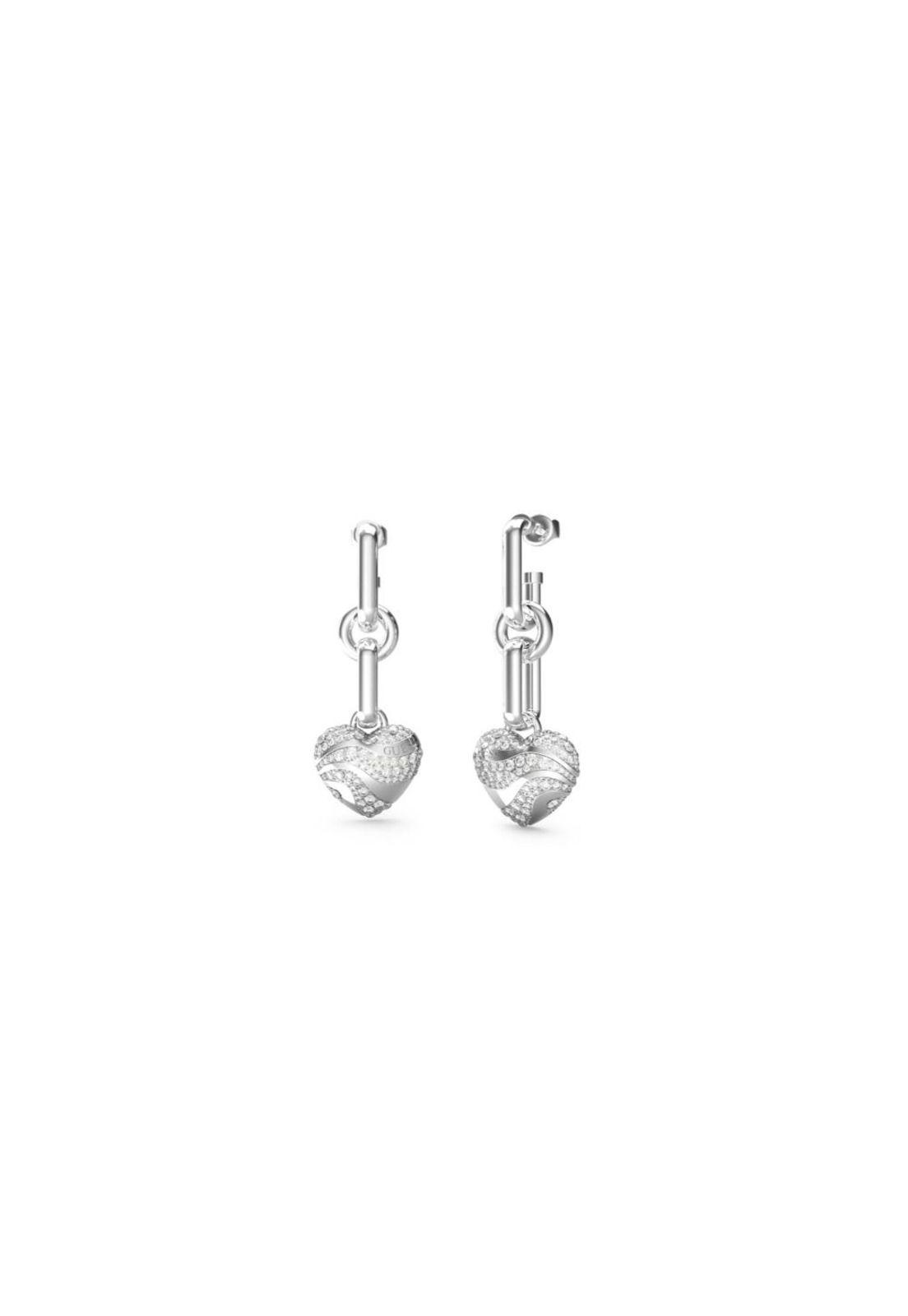 Aros Guess Plateados JUBE04498JWRHT-U-0