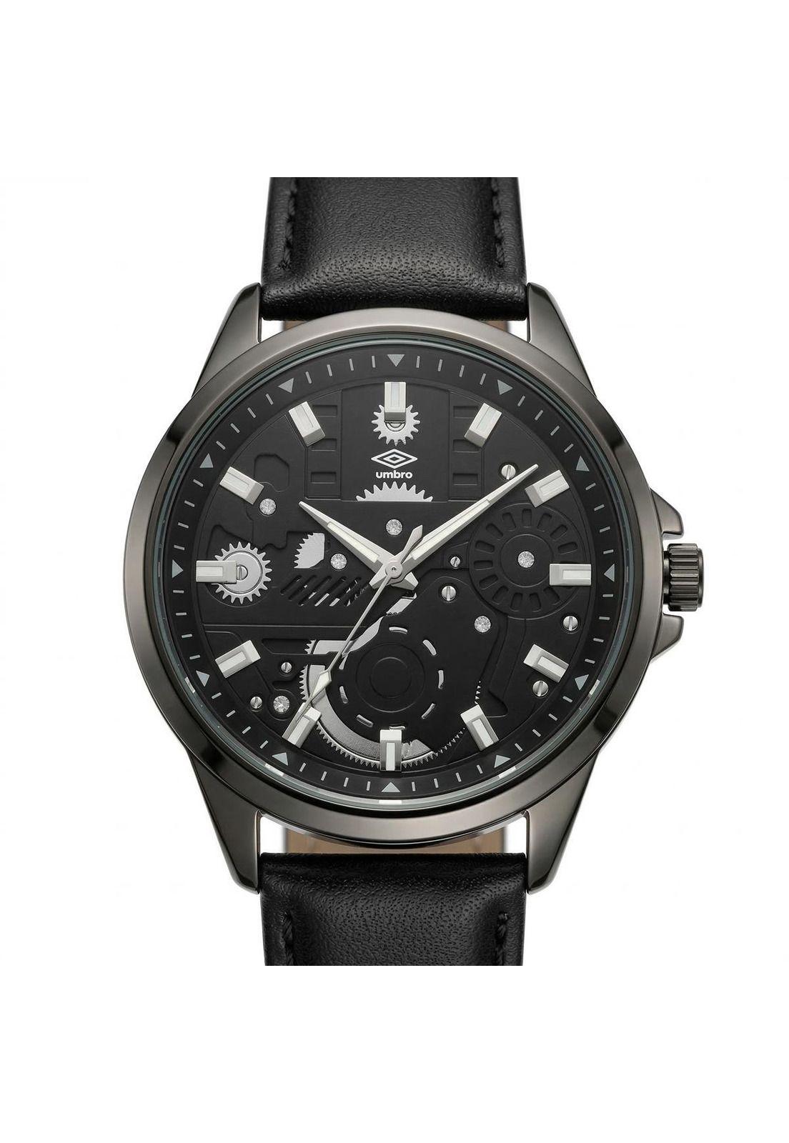 Reloj Análogo Hombre Umbro Plus Negro UMBP-1500-72-0