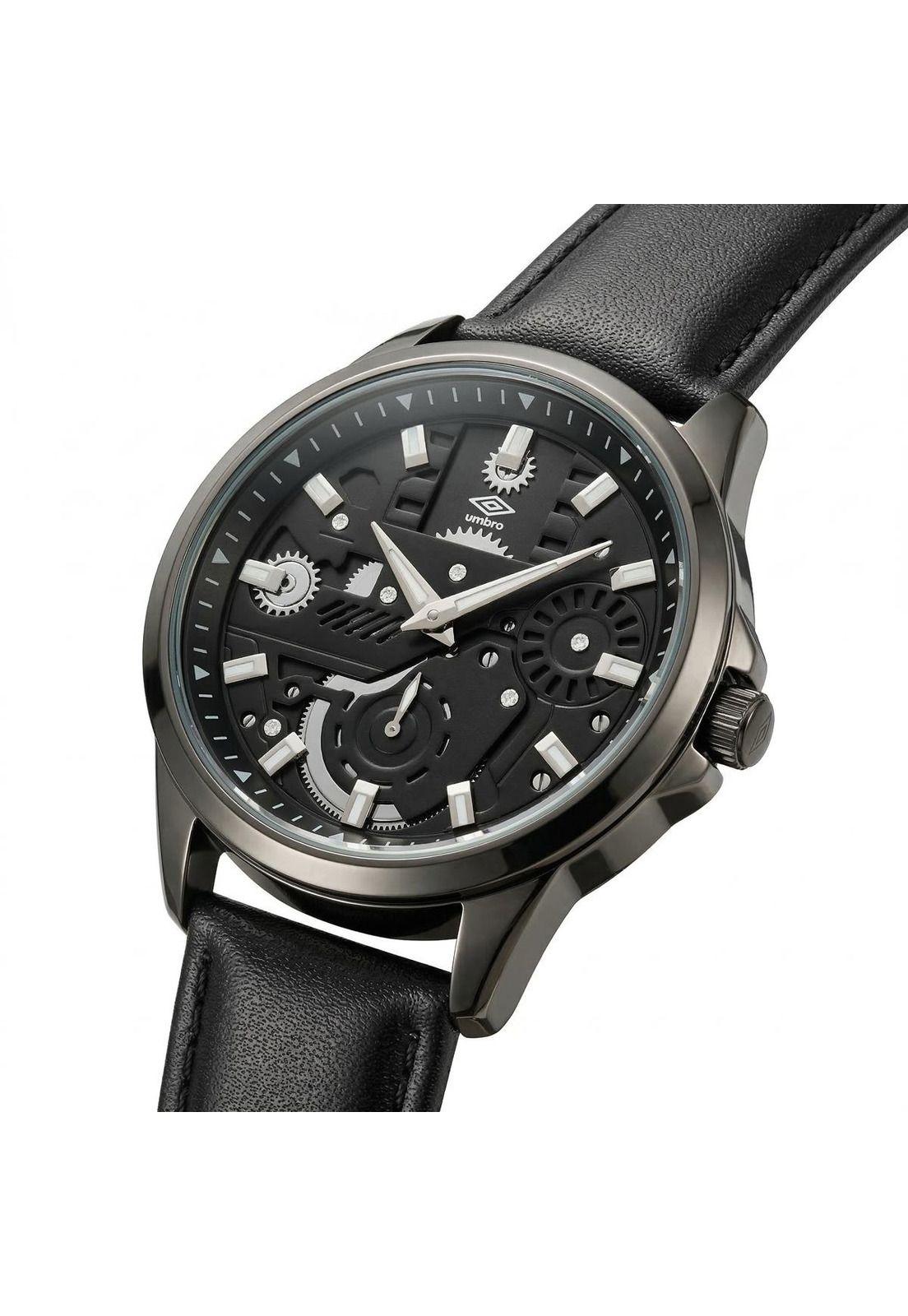 Reloj Análogo Hombre Umbro Plus Negro UMBP-1500-72-1
