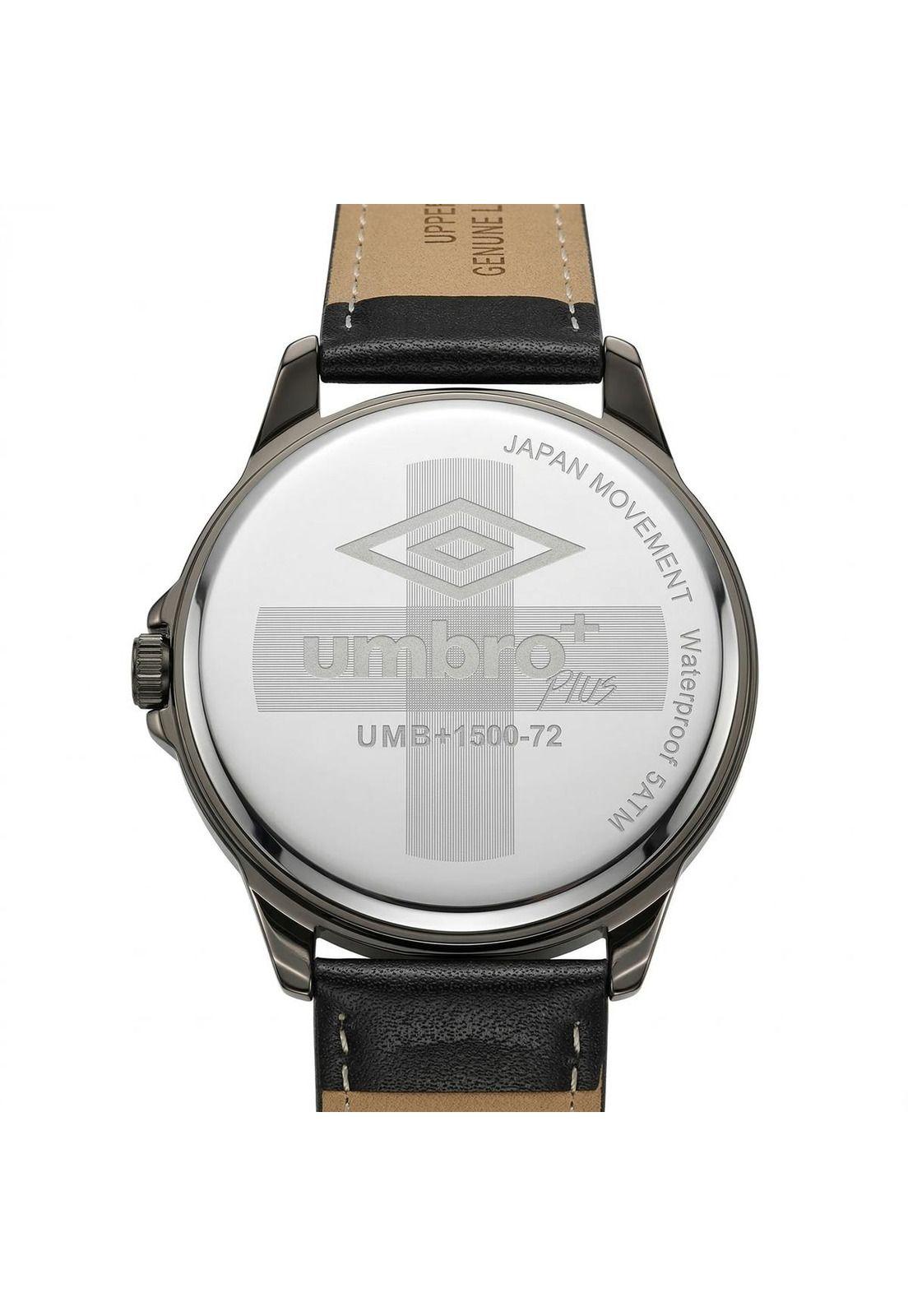 Reloj Análogo Hombre Umbro Plus Negro UMBP-1500-72-2