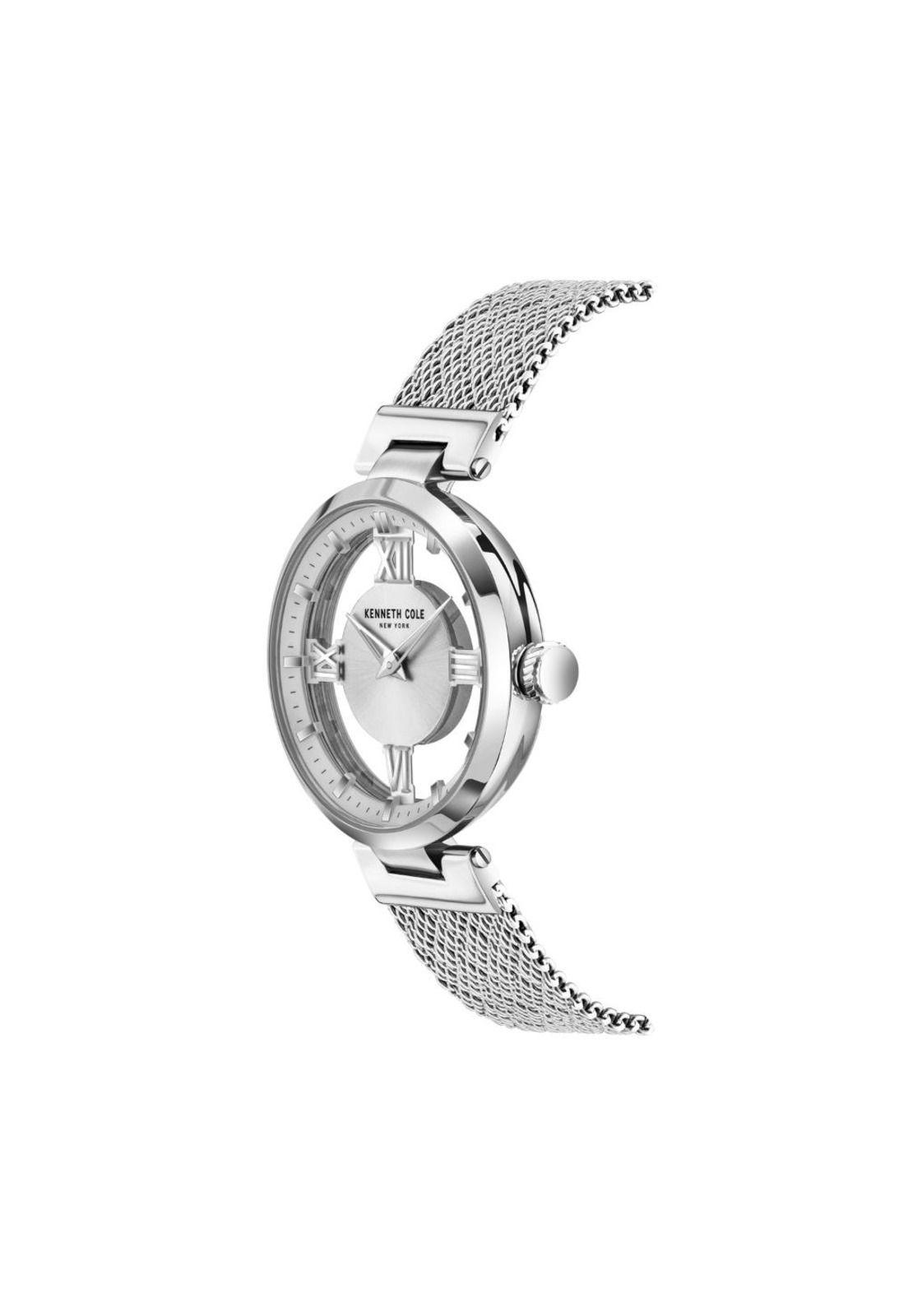 Reloj Kenneth Cole 10008030B Plateado Mujer-2