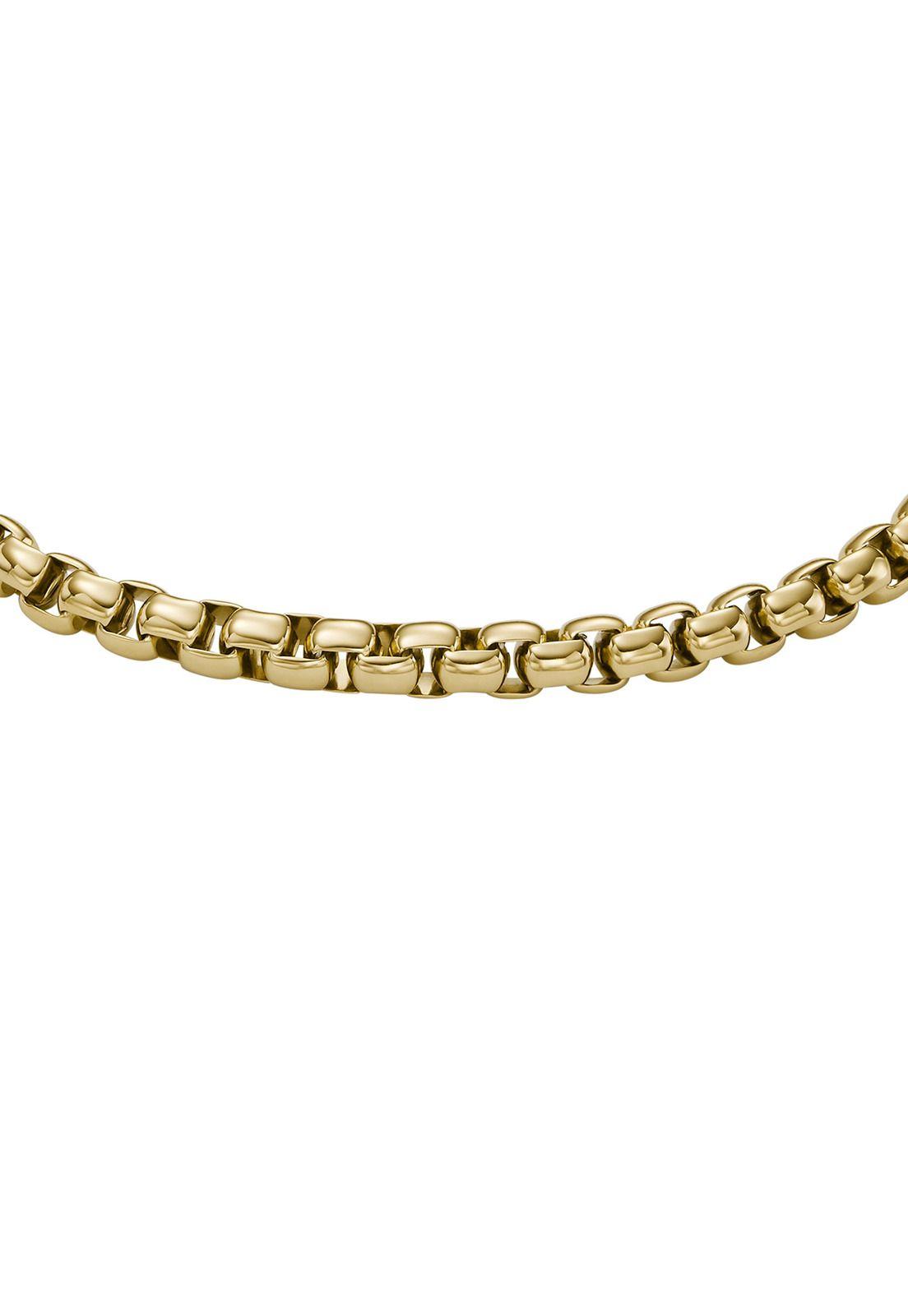 Pulsera Fossil  JF04561710 Dorado Unisex-3