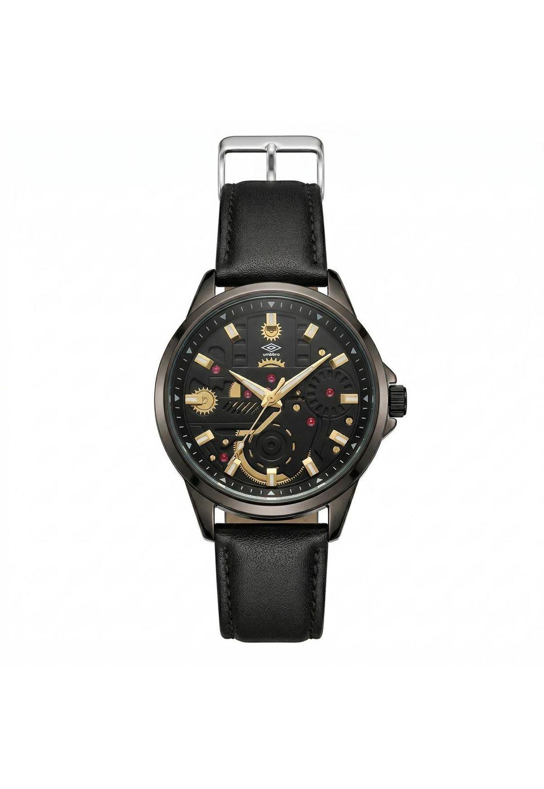 Reloj Análogo Hombre Umbro Plus Negro UMBP-1500-70-0