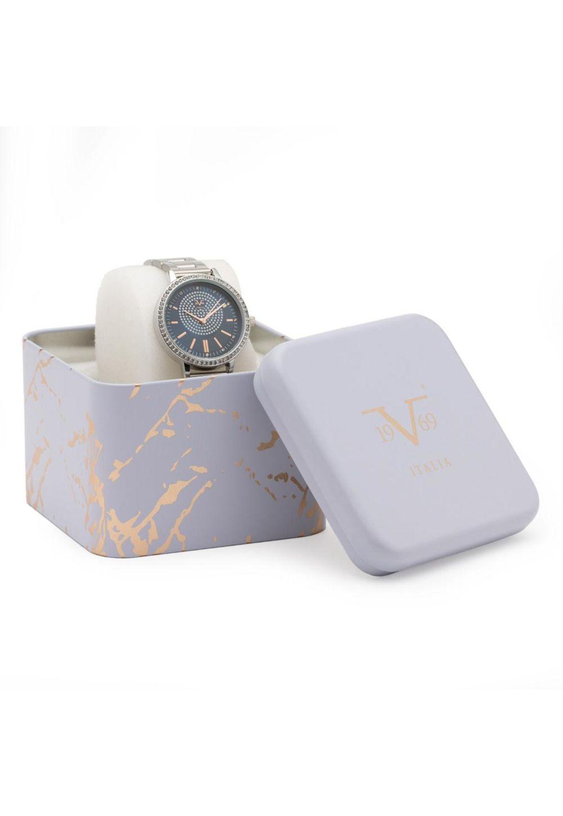 Reloj 19v69 Italia V1969-235-5 Plateado Mujer-3