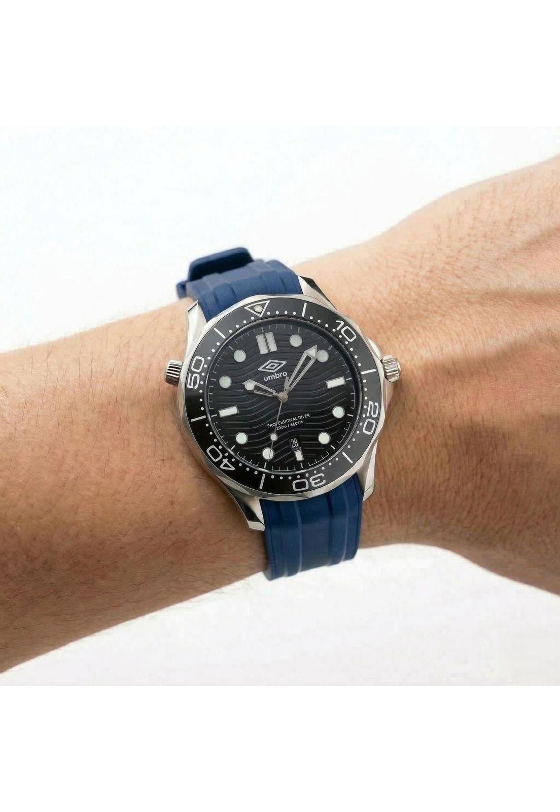 Reloj Análogo Hombre Umbro Plus Azul UMBP-1500-187-3