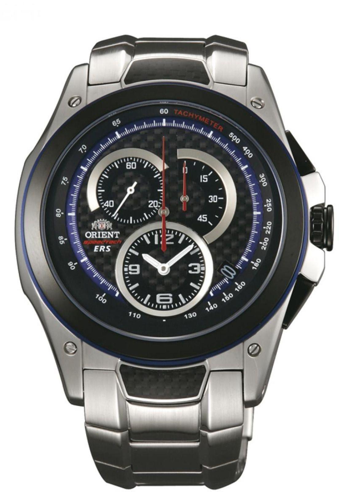 Reloj Deportivo Plateado Orient-0