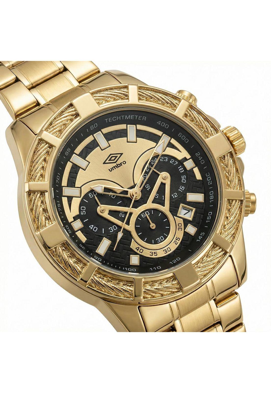 Reloj Análogo Hombre Umbro Plus Dorado UMBP-1500-67-2