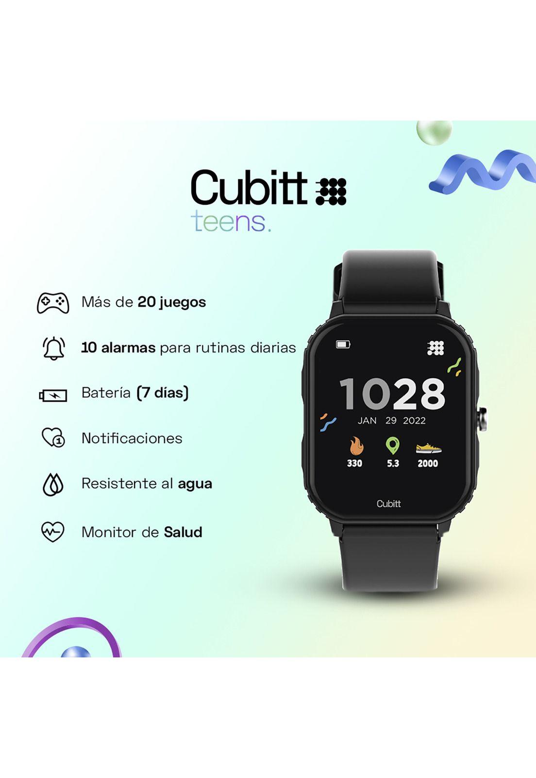 Reloj Smart Watch Cubitt CTTN-1 Juvenil Negro-2