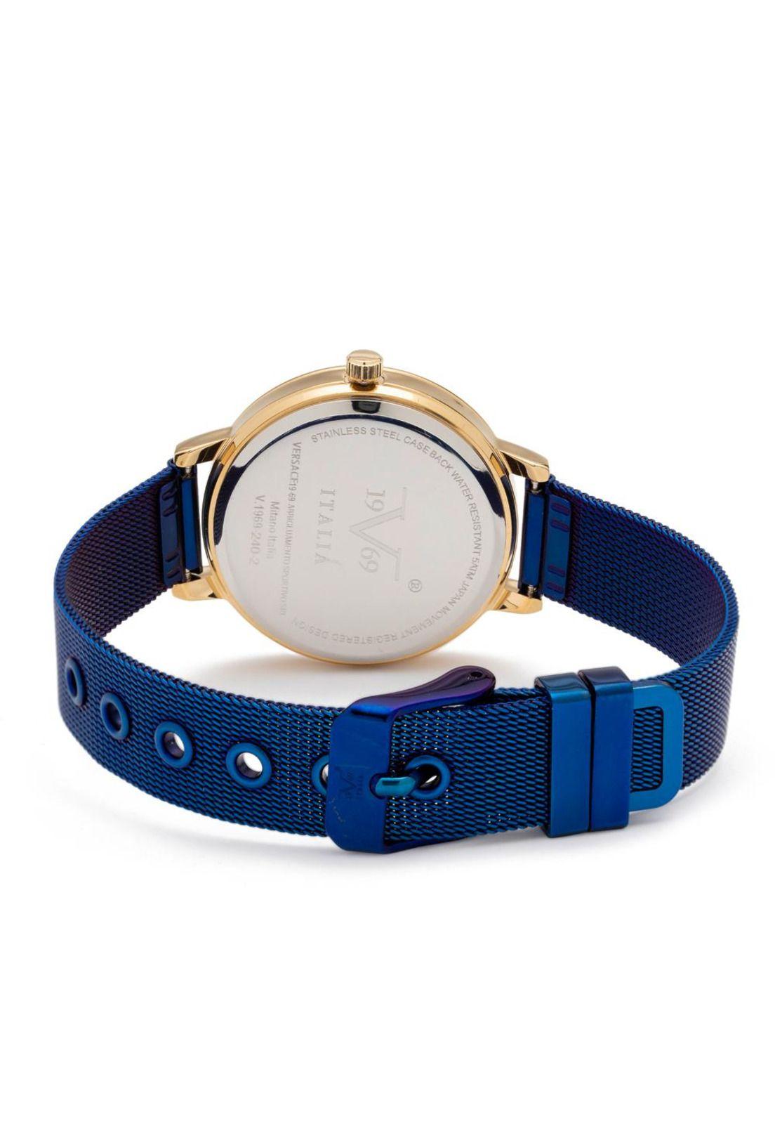 Reloj 19v69 Italia V1969-240-2 Azul Mujer-1