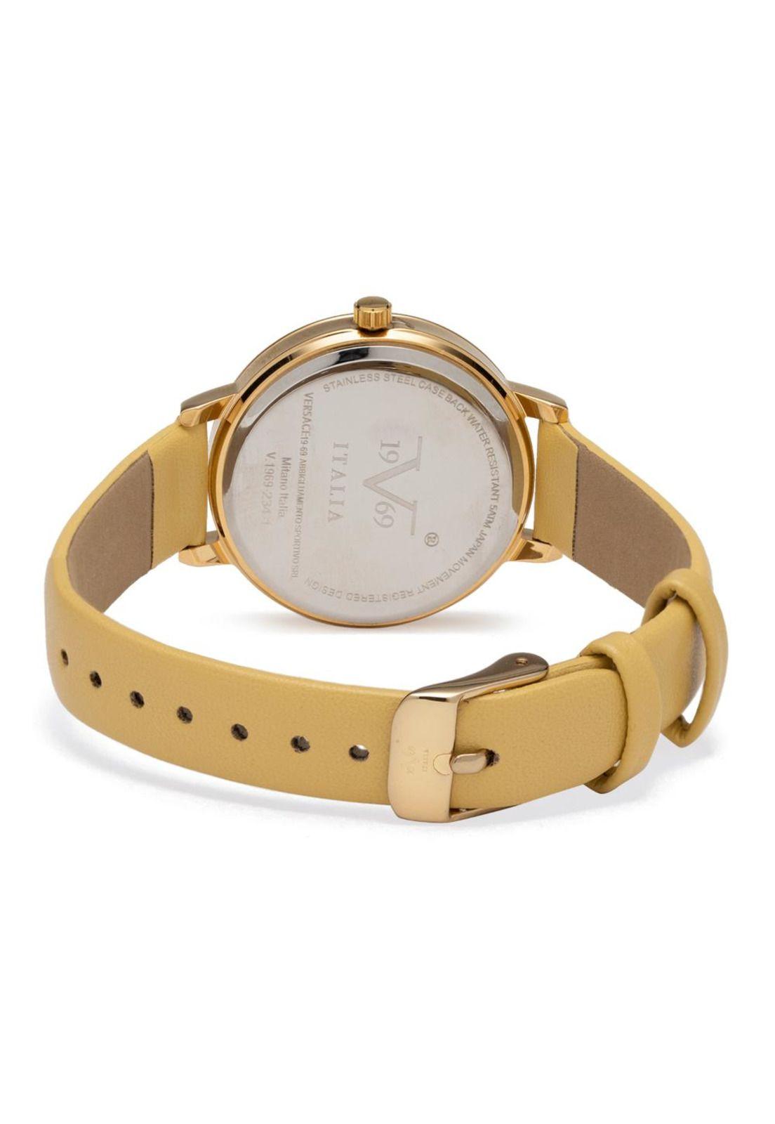 Reloj 19v69 Italia V1969-234-1 Amarillo Mujer-1