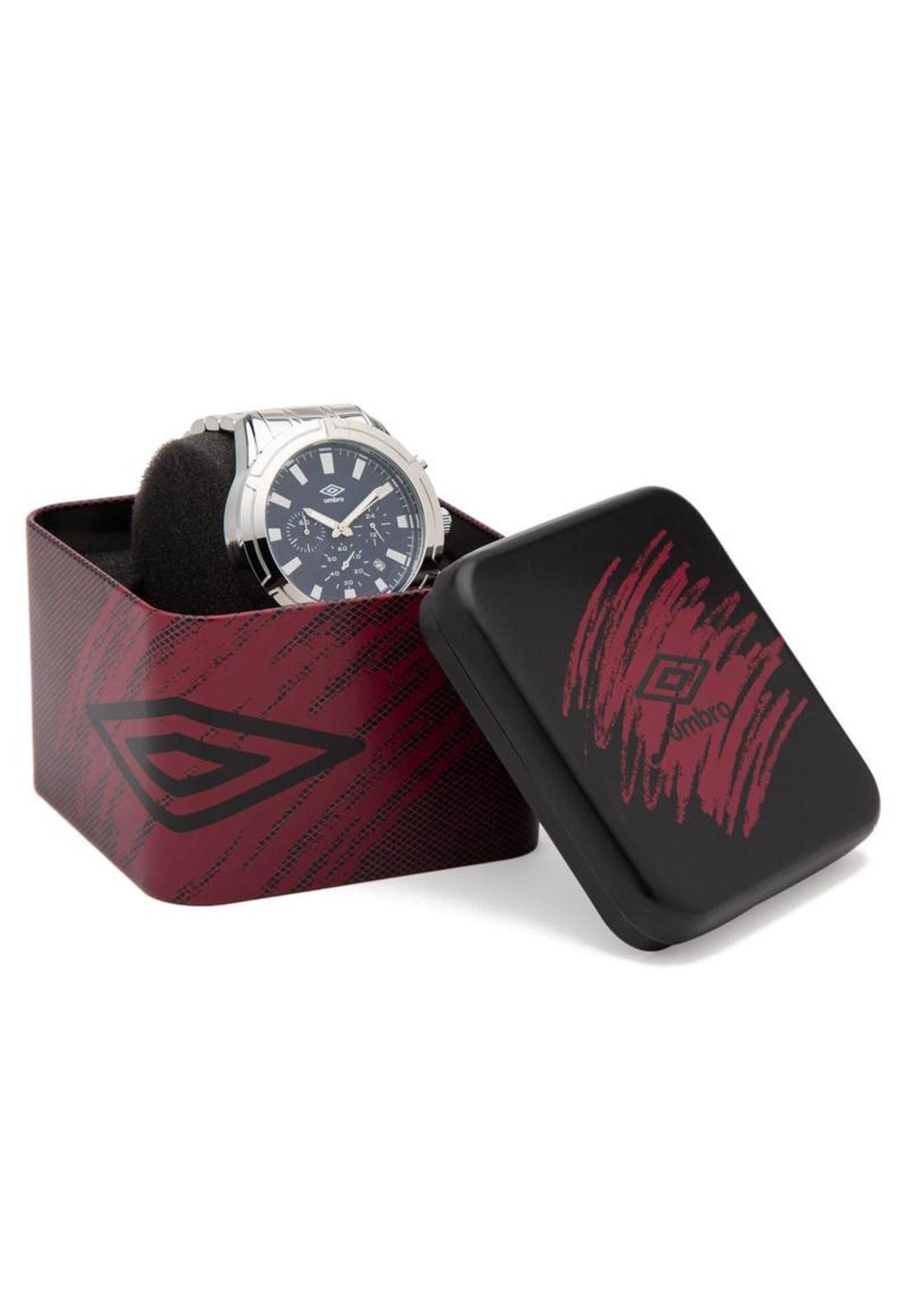 Reloj Umbro Plus UMBP-6200-6 Plateado Hombre-3