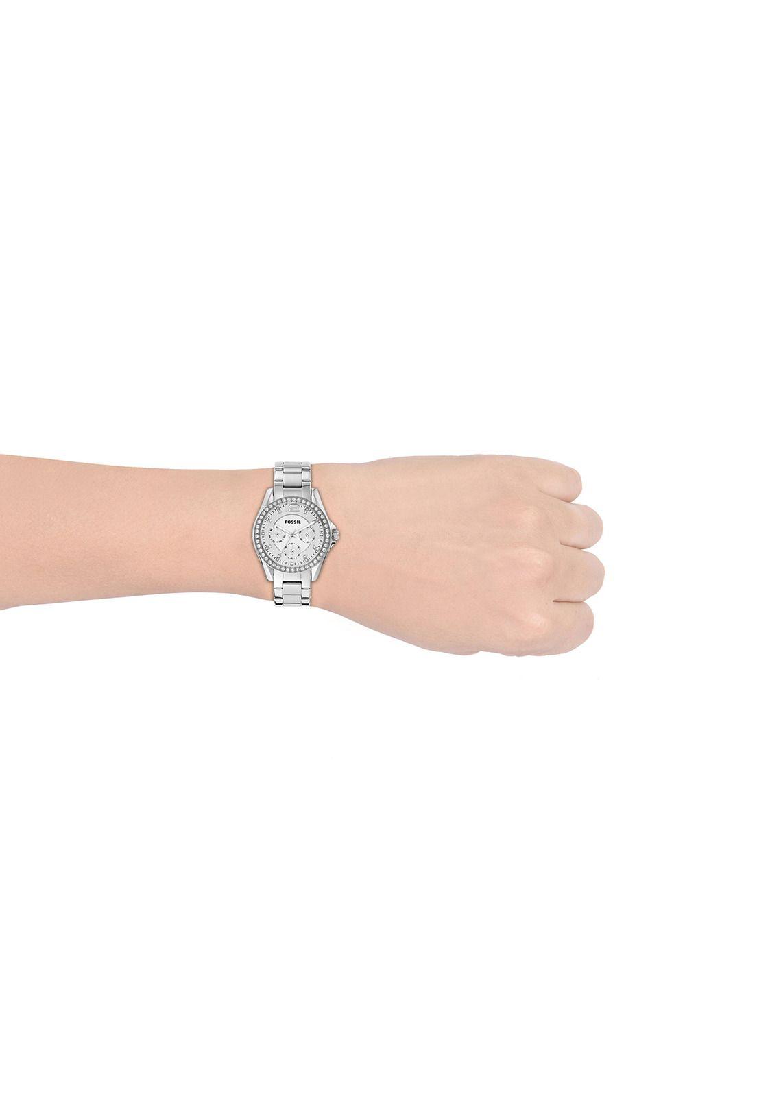 Reloj Fossil ES3202 Plateado Mujer-2