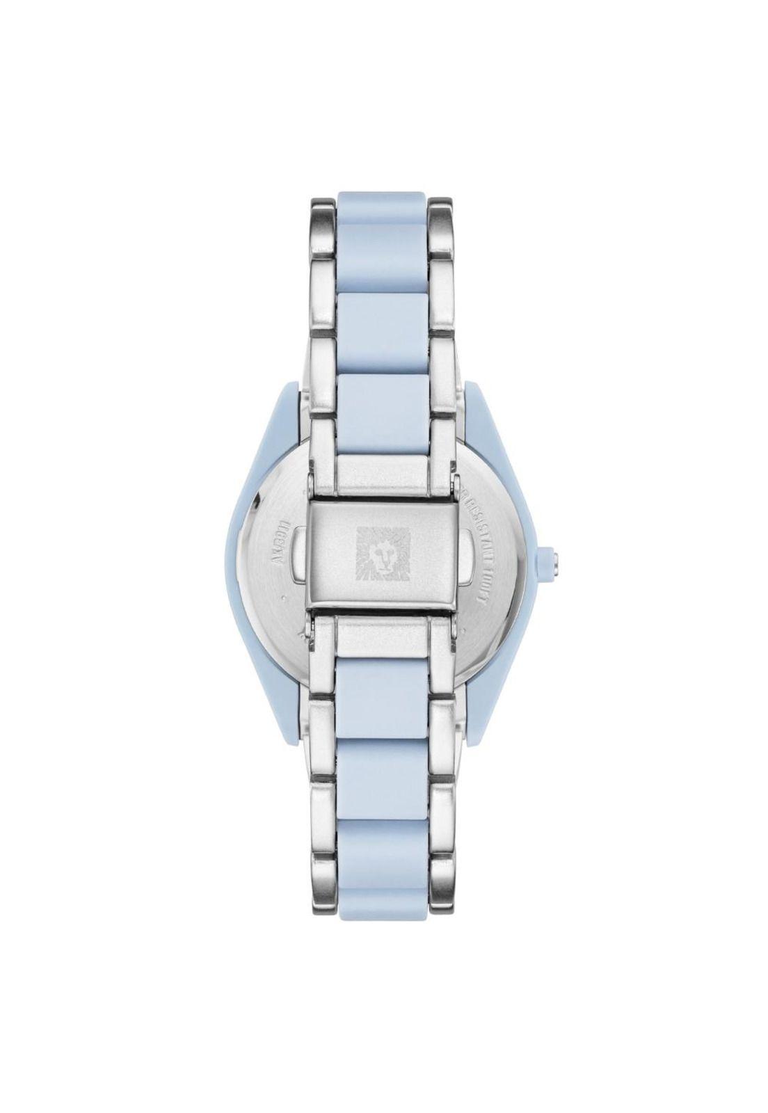 Reloj Anne Klein AK/3911LBSV Celeste Mujer-2
