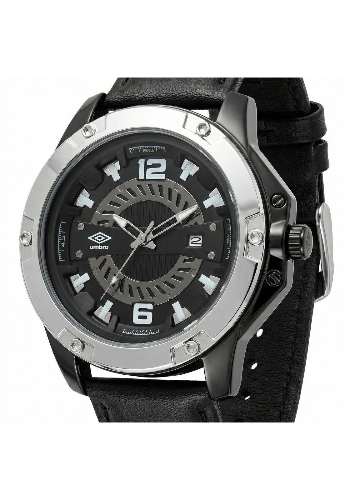 Reloj Análogo Hombre Umbro Plus Negro UMBP-1500-76-1