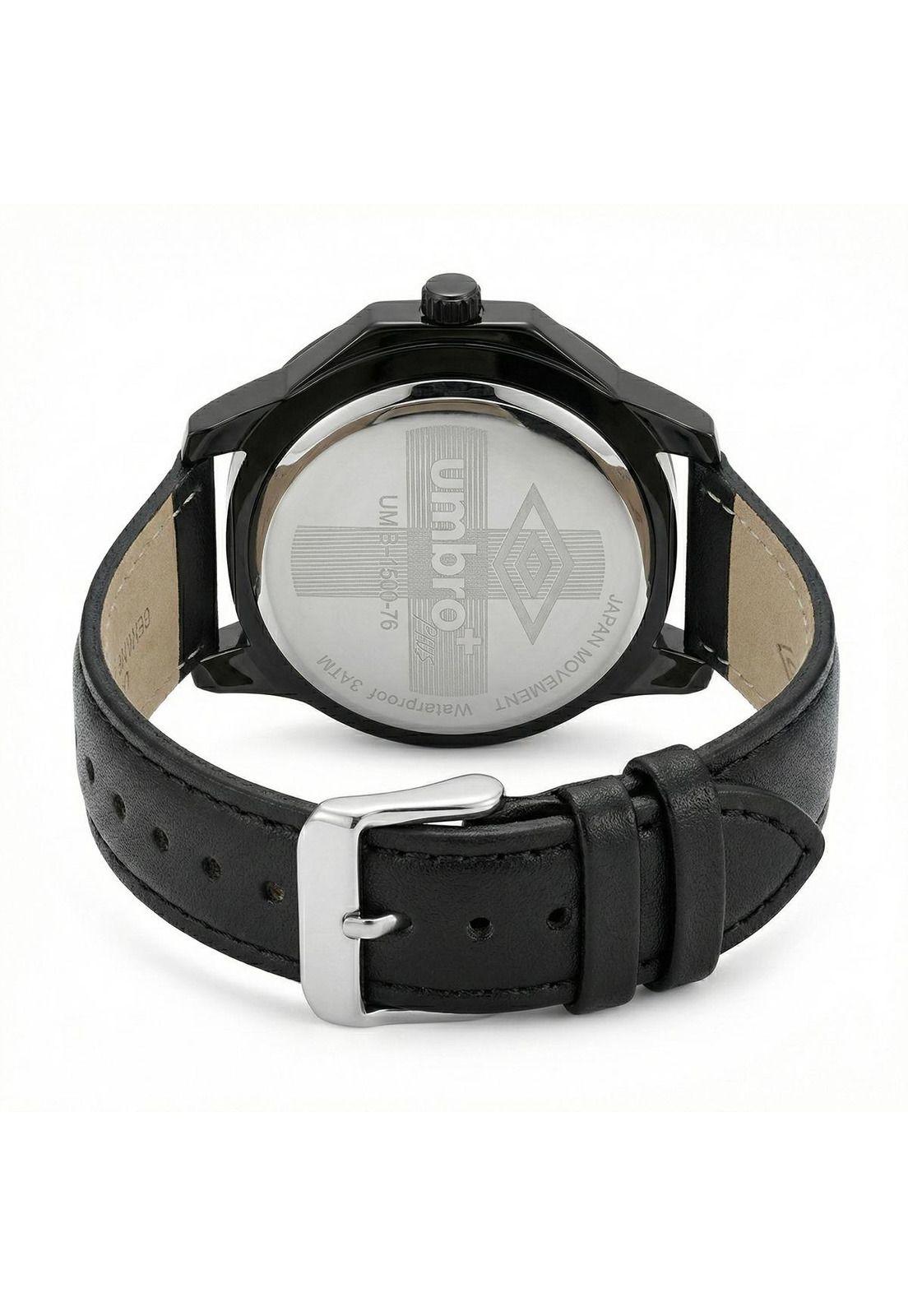 Reloj Análogo Hombre Umbro Plus Negro UMBP-1500-76-3