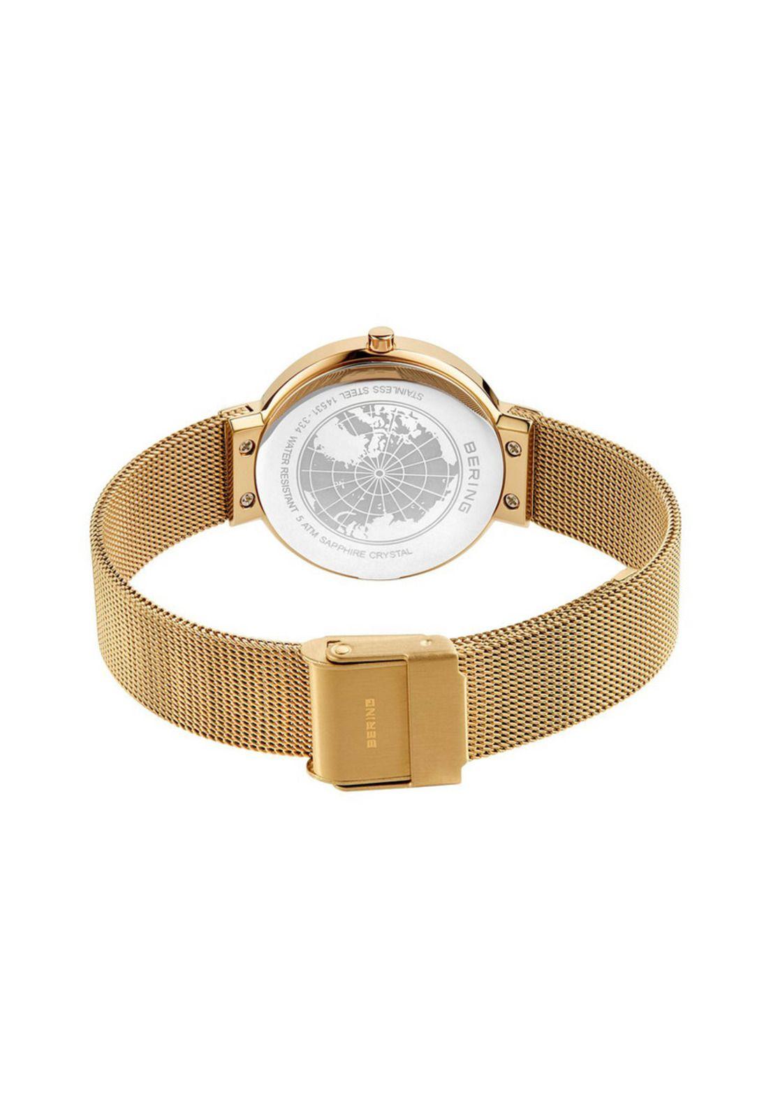 Reloj Bering 14531-334 Dorado Mujer-4