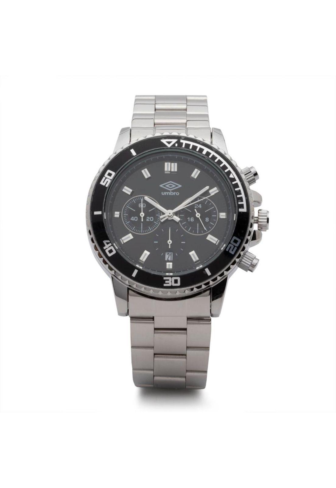 Reloj Umbro Plus UMBP-3400-2 Plateado Hombre-0