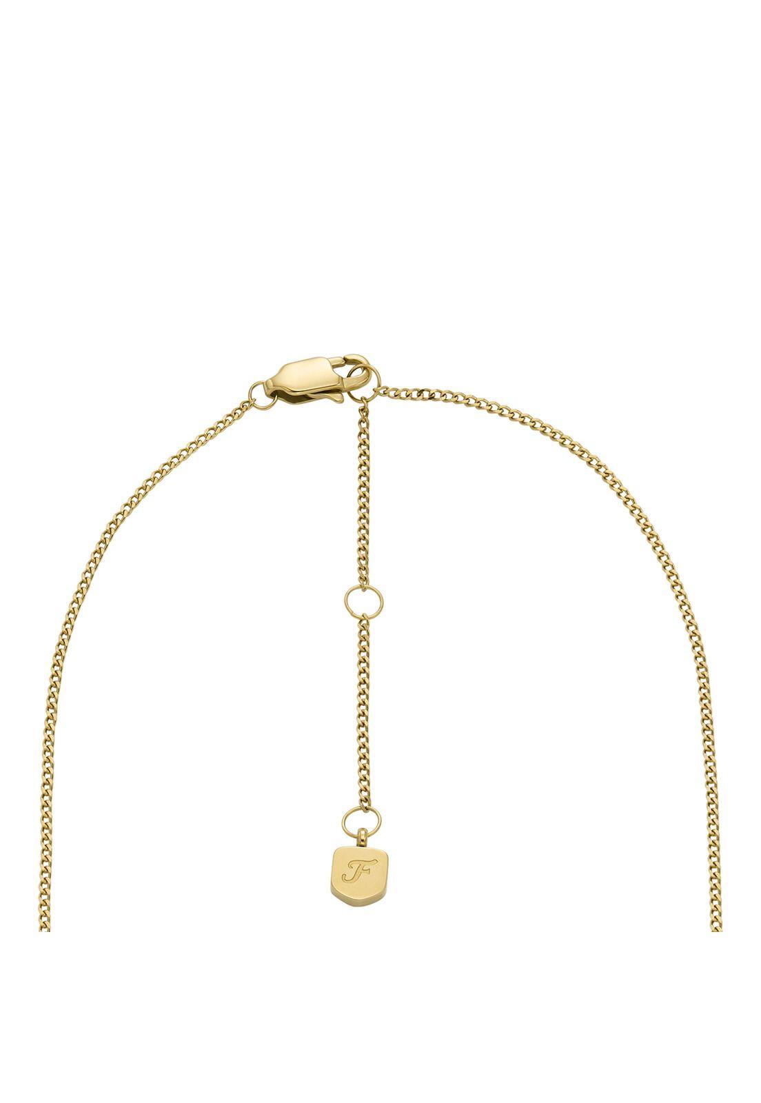 Collar Fossil  JF04748710 Dorado Mujer-3
