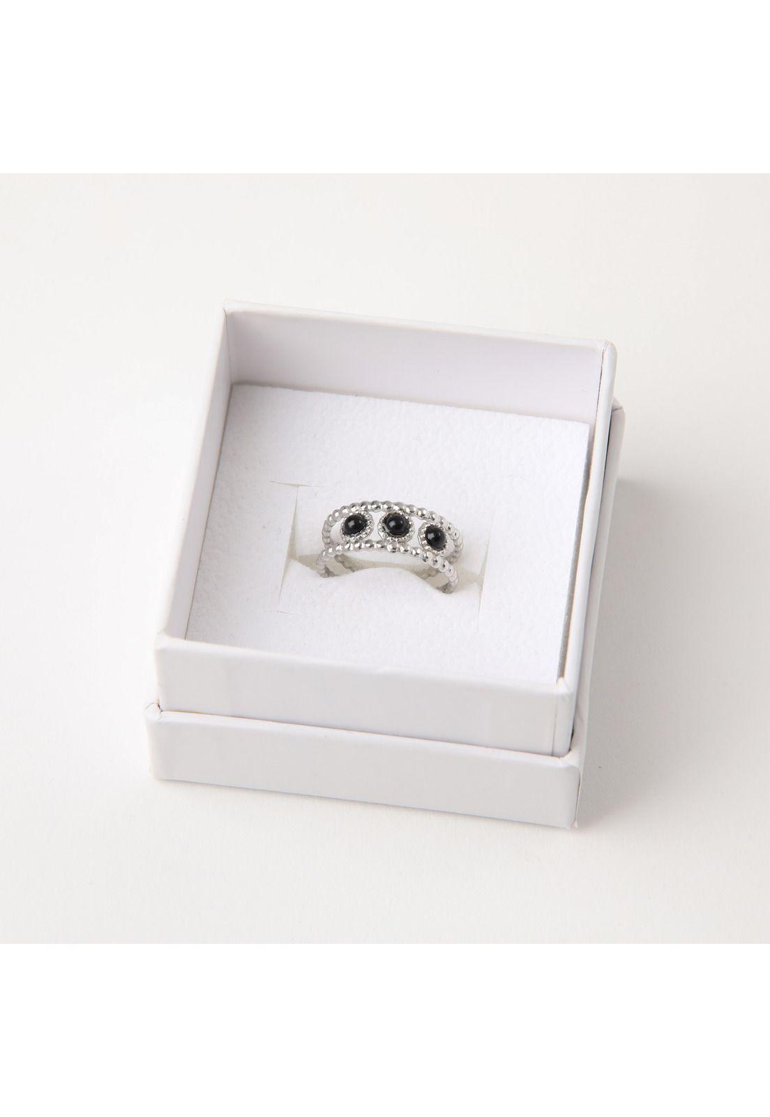 Anillo  19v69 Plateado Mujer STR124-2