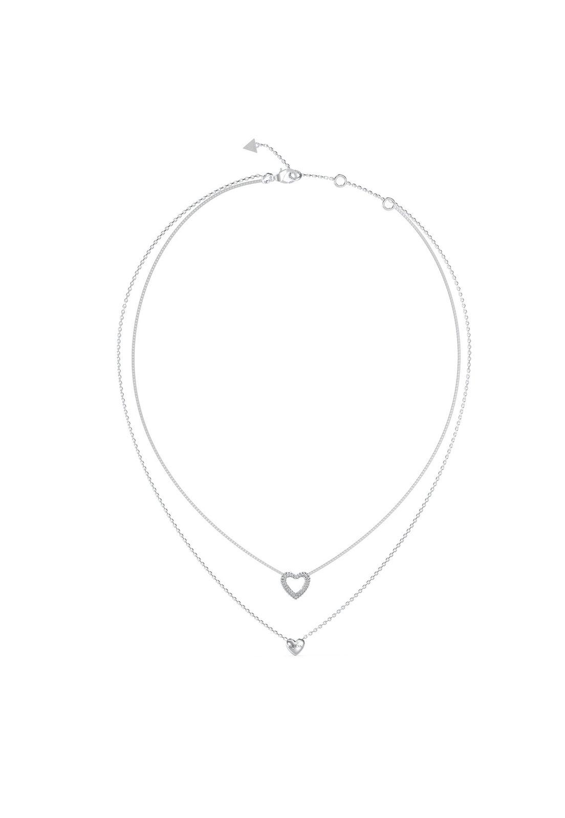 Collar Guess JUBN05026JWRHT-U Plateado-0