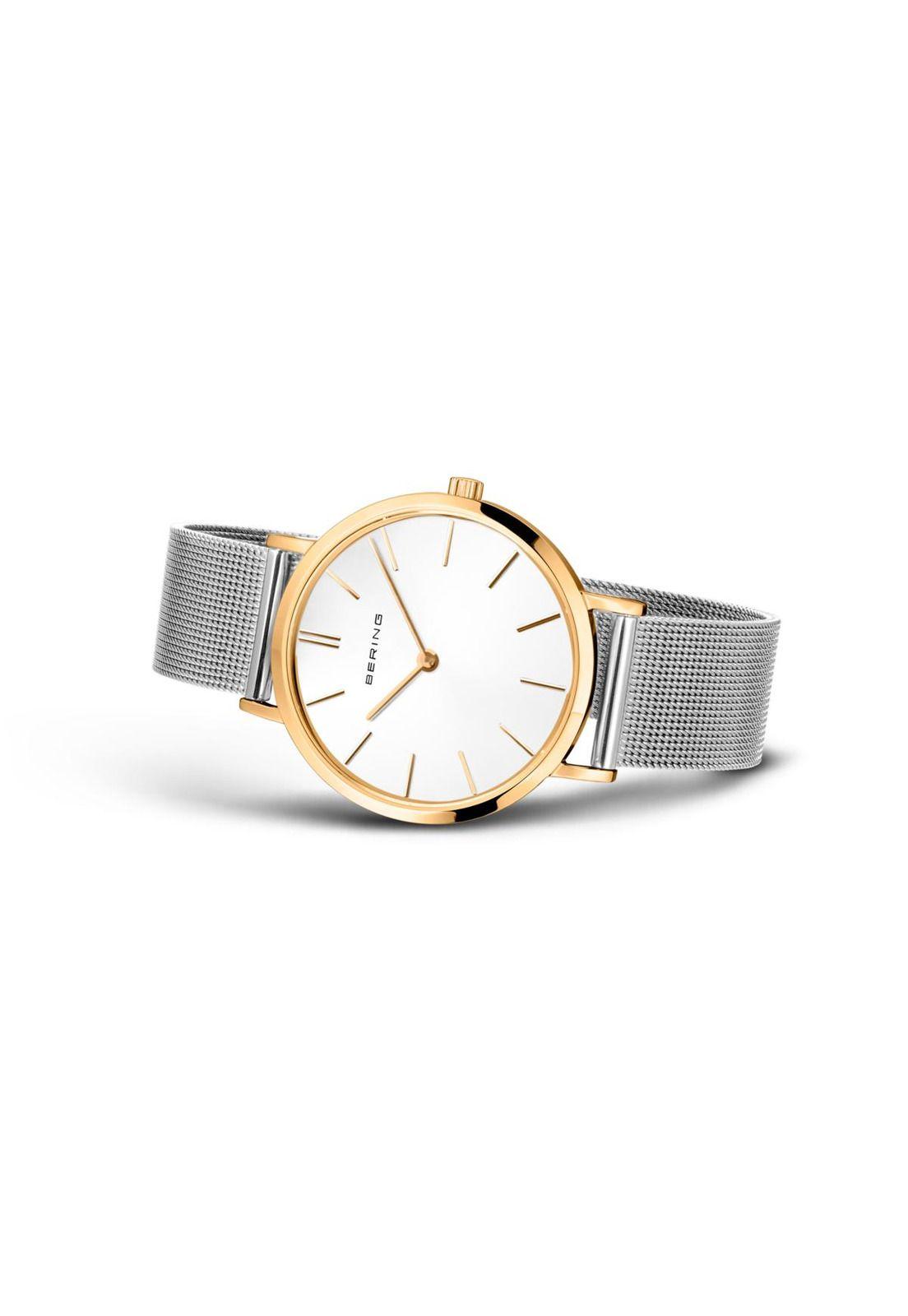 Reloj Análogo Mujer Bering Plateado 14134-010-1