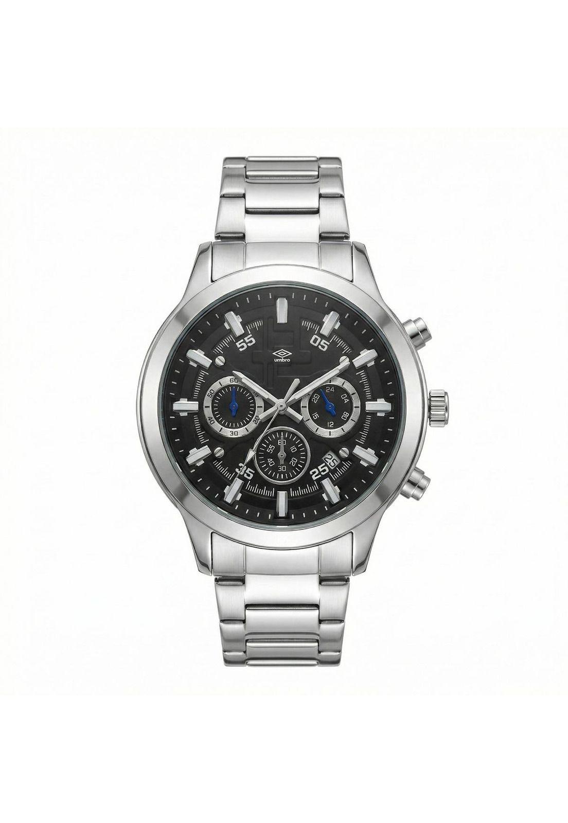 Reloj Análogo Hombre Umbro Plus Plateado UMBP-1500-100-0