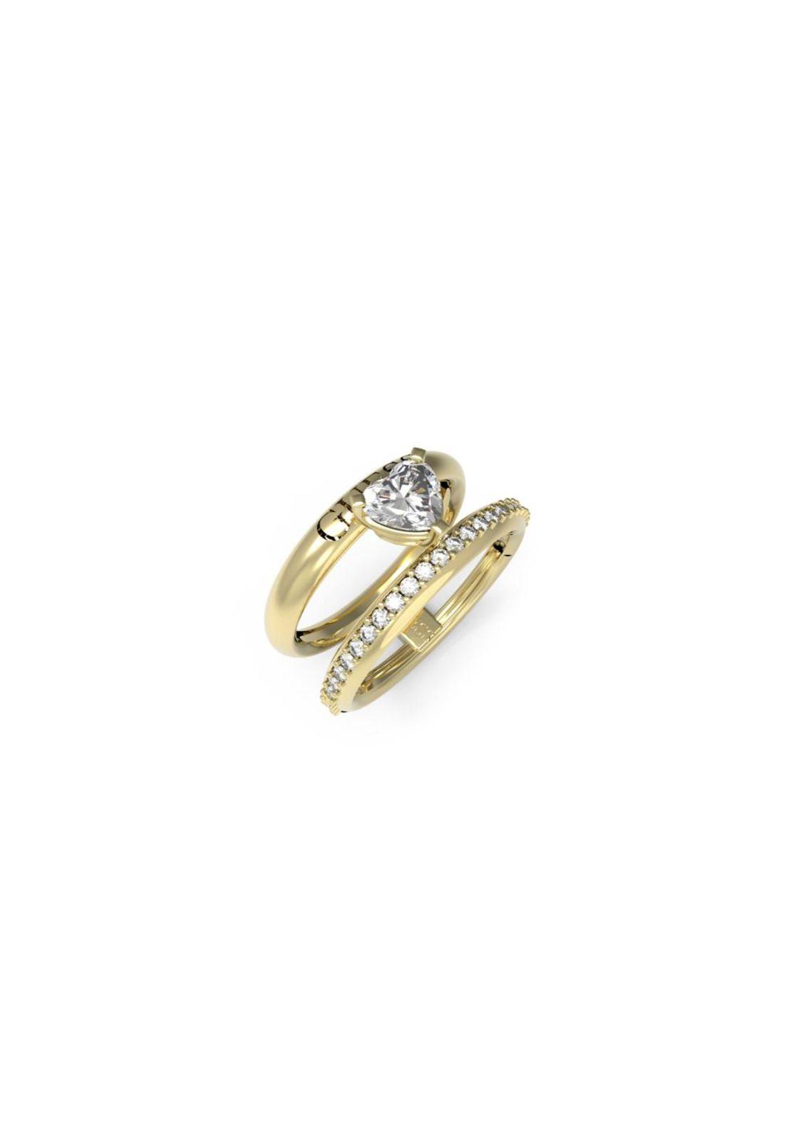 Anillo Guess Dorado JUBR04661JWYG56-0
