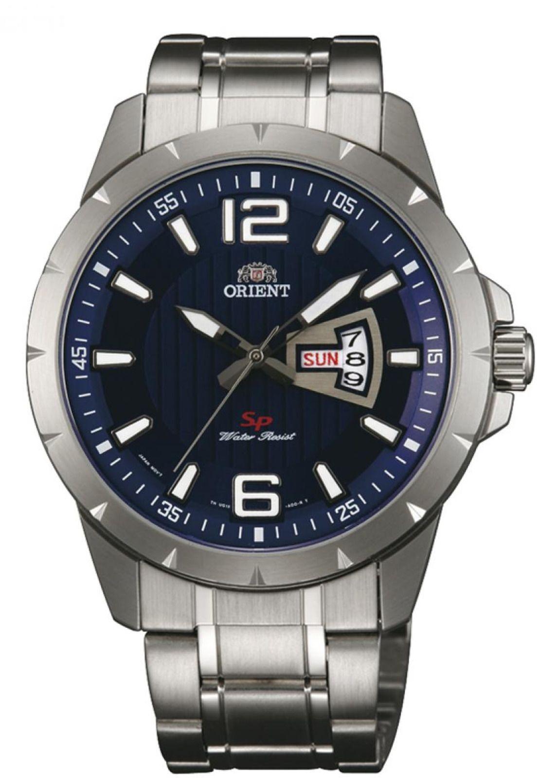 Reloj Deportivo Plateado Orient-0