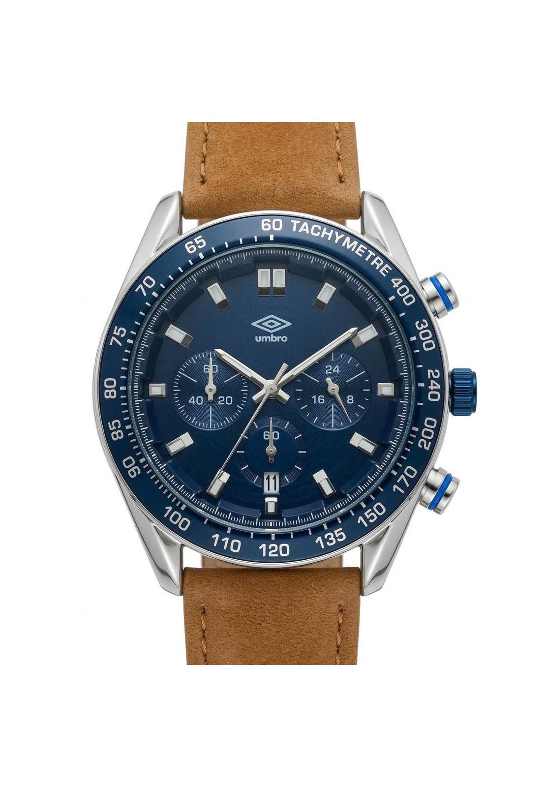 Reloj Análogo Hombre Umbro Plus Café UMBP-1500-115-0