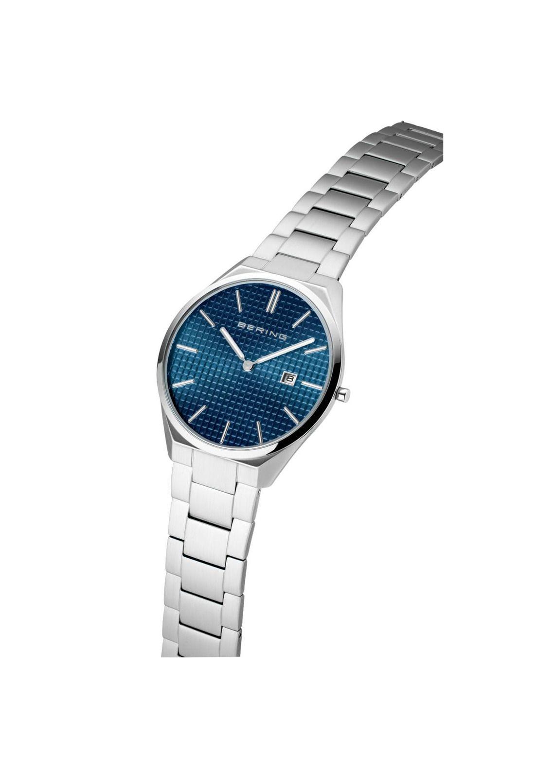 Reloj Análogo Hombre Bering Plateado 17240-707-3
