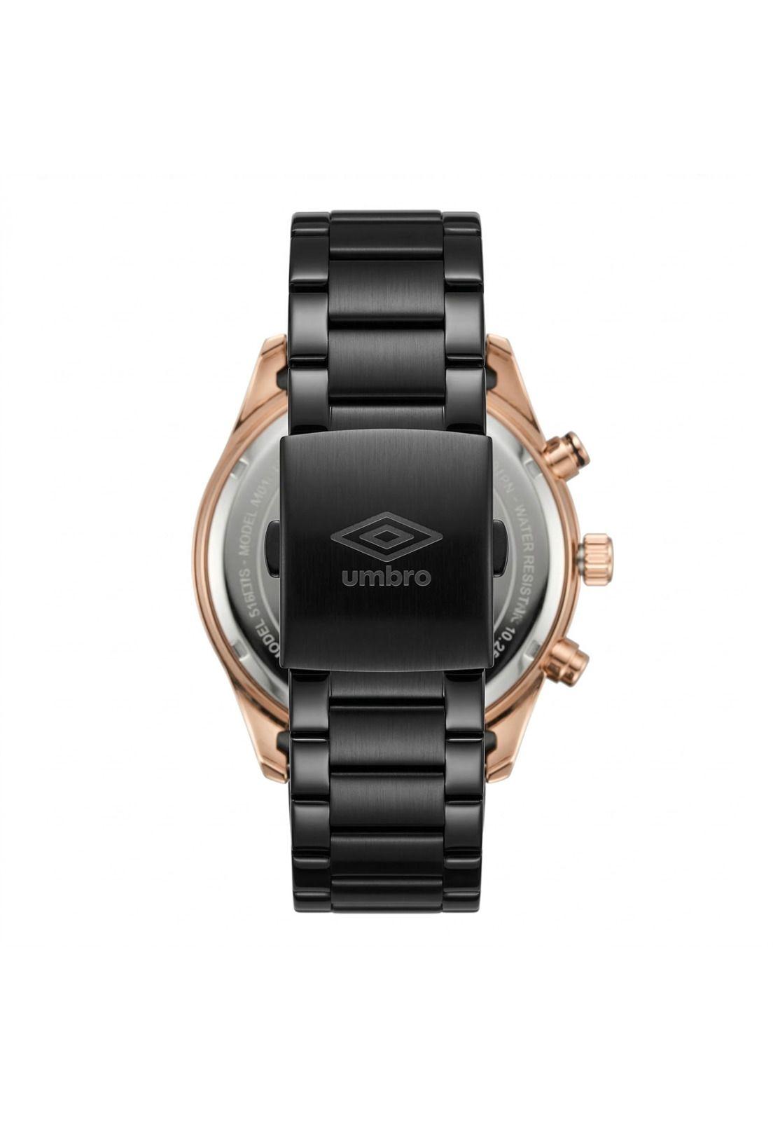 Reloj Análogo Hombre Umbro Plus Negro UMBP-1500-117-2