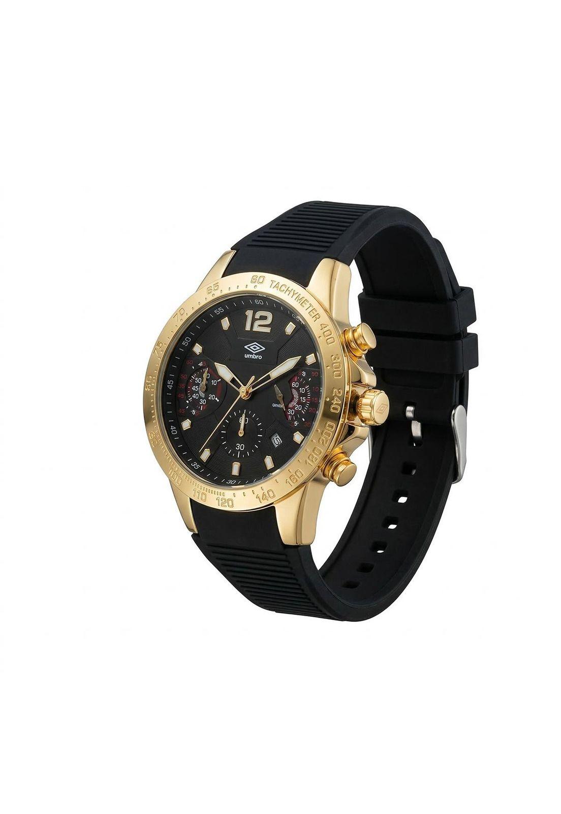 Reloj Análogo Hombre Umbro Plus Negro UMBP-1500-96-1