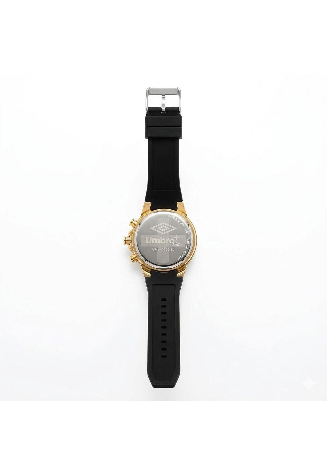 Reloj Análogo Hombre Umbro Plus Negro UMBP-1500-96-2