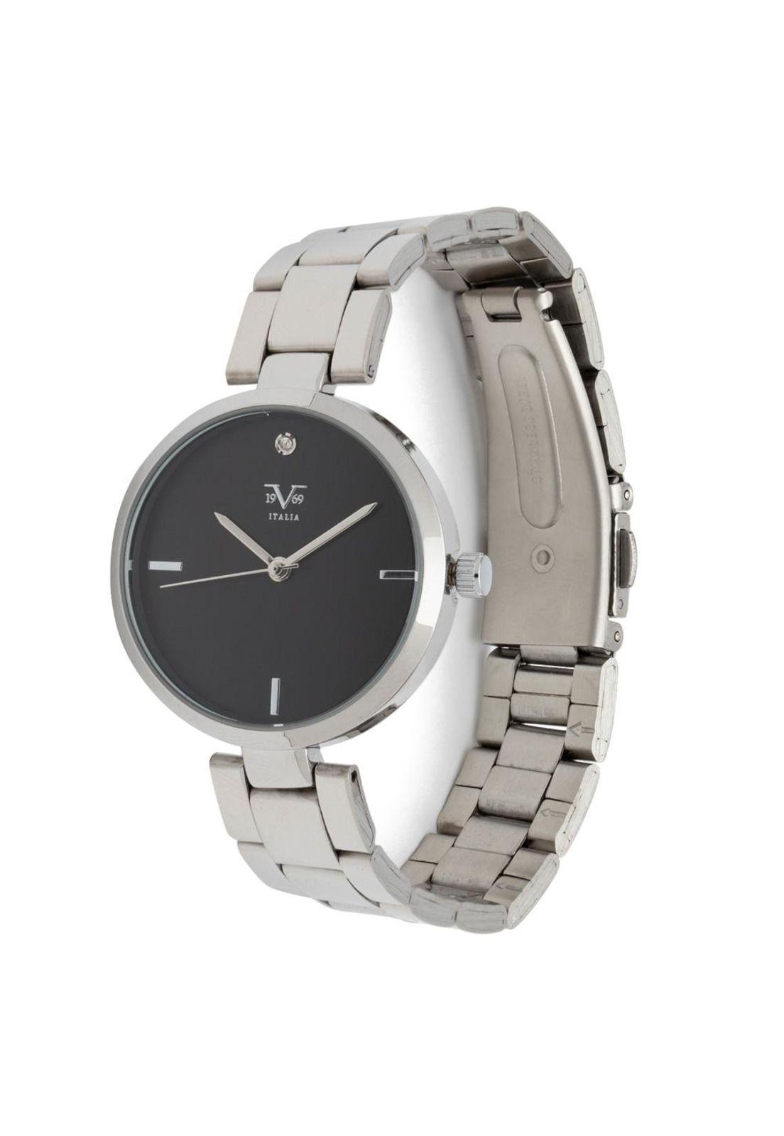 Reloj 19v69 Italia V1969-256-3 Plateado Mujer-2