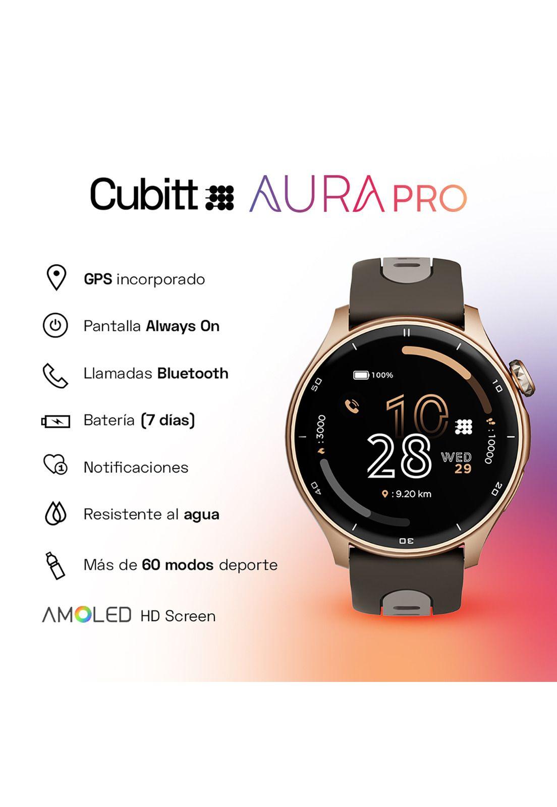 Reloj Smart Watch Cubitt CT-AURAP9 Unisex Café-2