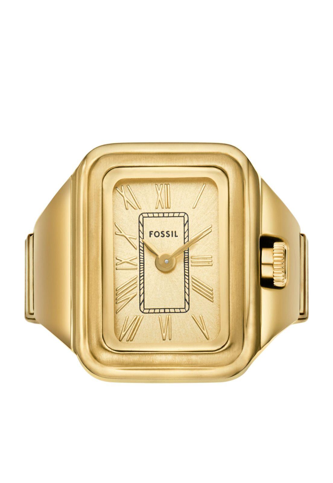 Reloj-Anillo Fossil ES5343 Dorado Mujer-2